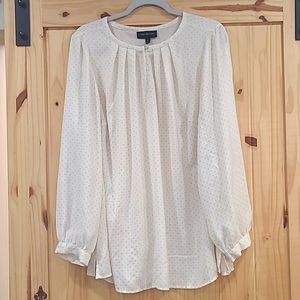 Lane Bryant Peasant top